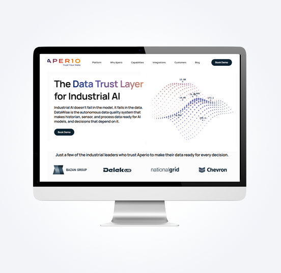 Website design for Aperio.ai